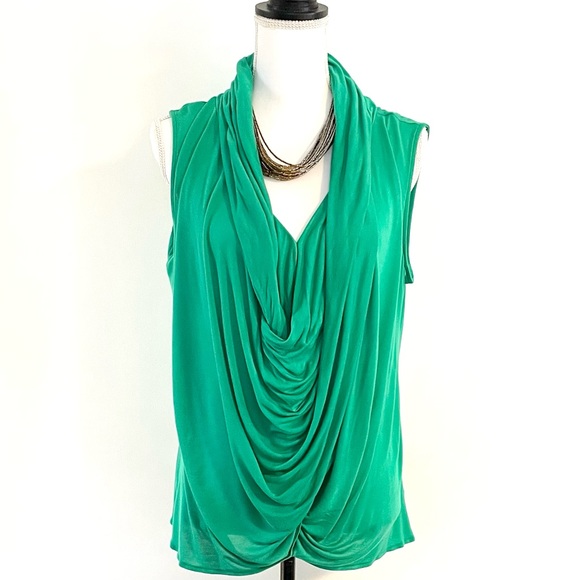 Jennifer Lopez Women’s Surplice Sleeveless Top - Picture 2 of 12